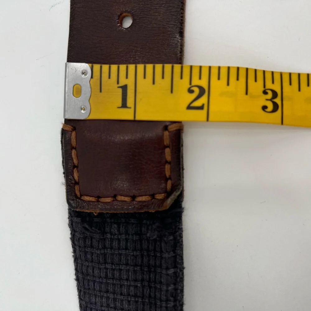 Vintage Canvas & Leather Casual Belt L /‎ XL